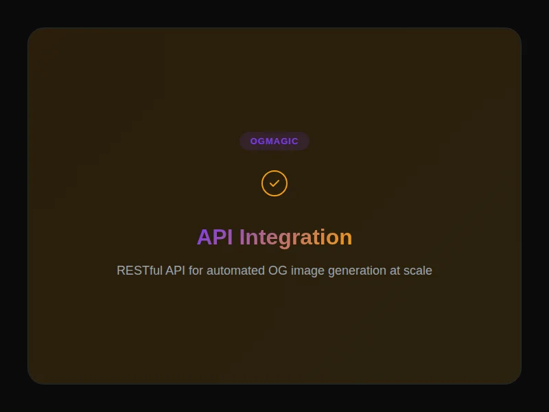 API integration and batch generation preview